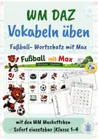 Vorschau - Mal- und Bastelvorlagen - Fußball – Wortschatz üben & Arbeitsblätter Grundschule DaZ - Deckblatt