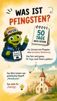 Vorschau - Text - QUAPPIZ Kindernews: Was feiern wir an Pfingsten? - Deckblatt