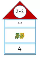 Vorschau - Arbeitsblätter - Einmaleins Häuser - die 2er Reihe von der wiederholten Addition zur Multiplikation mit zwei - Seite 3