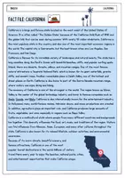 Vorschau - Arbeitsblätter - AB - Fact file California (Informationen/ Fakten herausarbeiten) - Seite 1