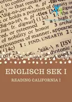 Vorschau - Arbeitsblätter - Englisch Leseverstehen I – Living in California (Klasse 6–8, mit Lösungen) - Deckblatt
