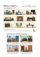 Vorschau - Stundenentwürfe - English | Furniture | My Room | Preposition | Questions - Seite 2