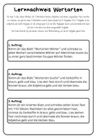 Vorschau - Test - Lernnachweis für die Wortarten - 3. Klasse - Seite 1