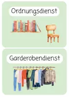 Vorschau - Poster - Klassendienste in der Grundschule - Seite 3