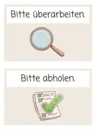 Vorschau - Stationenlernen - Kontrollstationenschilder - Seite 1