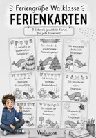 Vorschau - Bildkarten - Ferienkarten zu allen Ferien: Walklasse - Deckblatt
