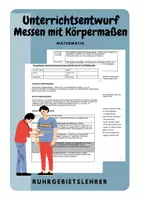 Vorschau - Stundenentwürfe - Materialpaket Längen und Messen - Seite 1