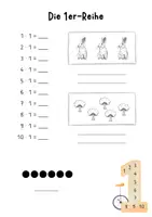 Vorschau - Arbeitsblätter - Einmaleins-Bundle - Seite 1