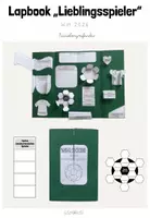 Vorschau - Arbeitsblätter - Weltmeisterschaft 2026: "Mein Lieblingsspieler"-Lapbook (Kl. 2-4) #WM2026 - Deckblatt