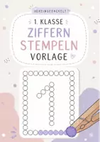 Vorschau - Stationenlernen - Ziffern Stempelvorlagen - Deckblatt