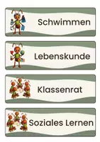 Vorschau - Poster - Tagestransparenz Stundenplan Ameisenklasse - Seite 2