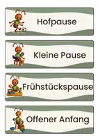 Vorschau - Poster - Tagestransparenz Stundenplan Ameisenklasse - Seite 3