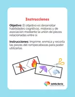 Vista previa - Refuerzo / NEE / Materiales de apoyo - Rompecabezas de Correspondencia - página 1