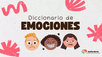Vista previa - Refuerzo / NEE / Materiales de apoyo - Diccionario de emociones para niños - página 2