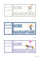 Vorschau - Anderer Materialtyp - Hausaufgabengutscheine - Seite 3