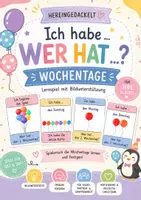 Vorschau - Spiele - Ich habe ... . Wer hat ...? - Wochentags-Edition - Deckblatt
