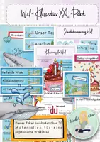 Vorschau - Arbeitsblätter - Walklasse XXL - Klassentier Wal - Deckblatt
