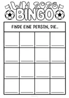 Vorschau - Arbeitsblätter - Fußball WM 2026 Bingo Spiel - Finde eine Person,die... - Seite 2
