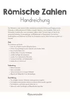 Vorschau - Präsentationen/Tafelbilder - Römische Zahlen - Tafelmaterialien - Seite 2