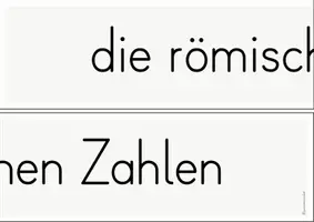 Vorschau - Präsentationen/Tafelbilder - Römische Zahlen - Tafelmaterialien - Seite 3