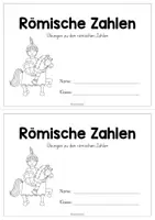 Vorschau - Arbeitsblätter - Römische Zahlen - Übungsheft - Seite 3