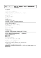 Vorschau - Arbeitsblätter - Terme in Sachsituationen - Arbeitsblatt mit Lösungen - Seite 2