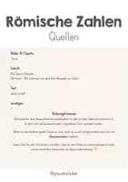 Vorschau - Spiele - Römische Zahlen - Lesespiel (30 Karten) - Seite 1