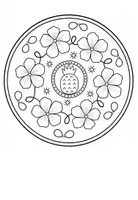 Vorschau - Mal- und Bastelvorlagen - Mandalas Sommer - Seite 3