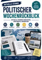 Vorschau - selbst erstellte Cliparts/Grafiken - AKTUELLE STUNDE – Politischer Wochenrückblick - Deckblatt