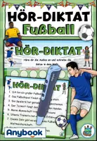 Vorschau - Arbeitsblätter - Hör-Diktat mit Codes Fußball Anybook Pro - Deckblatt