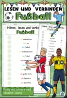 Vorschau - Arbeitsblätter - Hören lesen und verbinden mit Codes Fußball Anybook Pro - Deckblatt