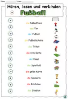 Vorschau - Arbeitsblätter - Hören lesen und verbinden mit Codes Fußball Anybook Pro - Seite 2