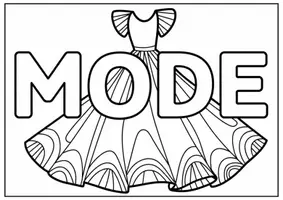 Vorschau - Mal- und Bastelvorlagen - Mode Bild Grundschule Ausmalbilder Mode Grundschule - Seite 1