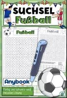 Vorschau - Arbeitsblätter - Suchsel Fußball mit Codes Anybook Pro - Deckblatt