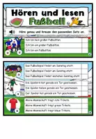 Vorschau - Arbeitsblätter - Hören und lesen mit Codes Fußball Anybook Pro - Seite 2