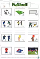 Vorschau - Arbeitsblätter - Wörterliste Fußball mit Codes Anybook Pro - Seite 2