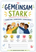 Vorschau - Arbeitsblätter - Klassenklima Gemeinsam Stark - Arbeitsblätter zum Erarbeiten - Deckblatt