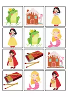 Vorschau - Spiele - Memospiel Kunst- und Volksmärchen (2 Varianten) - Seite 1