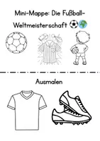 Vorschau - Stundenentwürfe - Mini-Mappe Fußball-Weltmeisterschaft – Lesen, Schreiben & Kreativaufgaben (Klasse 3–4) - Seite 2