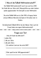 Vorschau - Stundenentwürfe - Mini-Mappe Fußball-Weltmeisterschaft – Lesen, Schreiben & Kreativaufgaben (Klasse 3–4) - Seite 3