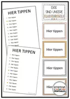 Vorschau - Poster - Klassenregeln | Boho Minimalistisch Klassenzimmer Deko | Verhaltensregeln - Seite 3