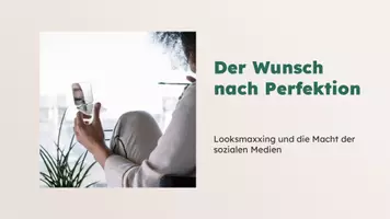 Vorschau - Arbeitsblätter - Looksmaxxing - Leseverstehen zum gefährlichen Trend - Seite 1