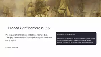anteprima - Presentazioni / Lavagne - Napoleone: dal Blocco Continentale a Waterloo - Pagina 3