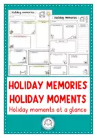Vorschau - Stundenentwürfe - holiday memories. Ferienmomente auf einen Blick - Deckblatt