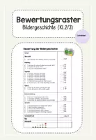 Vorschau - Klassenarbeiten - Materialpaket Bewertungsraster Klassenarbeiten Deutsch - Seite 3