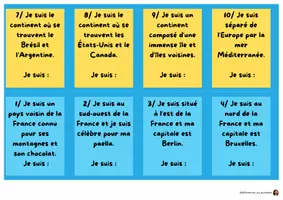 Aperçu - Jeux - Qui suis-je ? Les devinettes du monde - Page 3