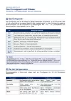 Vorschau - Arbeitsblätter - Grundgesetz und Wahlen - Grundrechte & Wahlgrundsätze - Seite 1