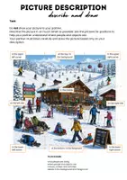 Vorschau - Arbeitsblätter - Picture Description – Speaking „Describe and Draw“ - Seite 3