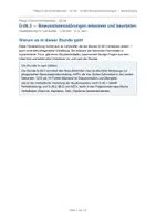 Vorschau - Stundenentwürfe - Unterrichtsentwurf Bewustseinsstörungen Pflegeausbildung G-06 - Deckblatt