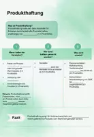 Vorschau - Arbeitsblätter - Produkthaftung - Deckblatt